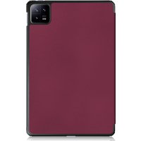 Чехол для планшета JFK Smart Case для Xiaomi Mi Pad 6/Mi Pad 6 Pro 11 600 (бордовый)