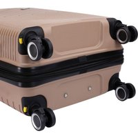 Чемодан-спиннер Pride РР-202 (S, капучино)