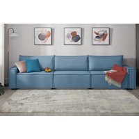 Диван Mio Tesoro Дюссельдорф 293 1.5ек-1.5ек-1.5ек (1175 Savanna Plus Blue)