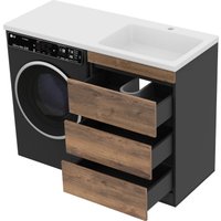  Misty Тумба с умывальником Коломбо 60 П-Кол06060-0113Я+5217120