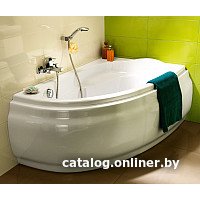 Ванна Cersanit Joanna 140x90 R (с ножками и экраном)