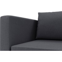 Тахта Олмеко Шони (велюр Parma 27 темно-серый)