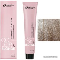 Крем-краска для волос Sergio Professional Color&Blonde 10.01 очень светлый блондин легкий пепельный