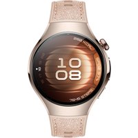 Умные часы Huawei Watch 5 42 мм (песочный, с бежевым силиконовым ремешком, международная версия)