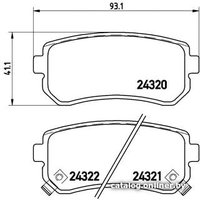  Brembo P30025