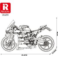 Конструктор Reobrix Мотоцикл 570