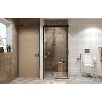 Душевой уголок Ambassador Queen Black 11011203 90х90