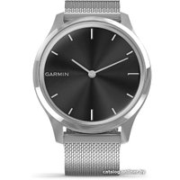 Гибридные умные часы Garmin Vivomove Luxe (серебристый)