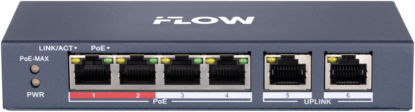 

Неуправляемый коммутатор iFlow F-SW-EU206POE-V/L