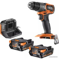 Ударная дрель-шуруповерт AEG Powertools BSB 18SBL2-202C 4935480058 (с 2-мя АКБ, кейс)