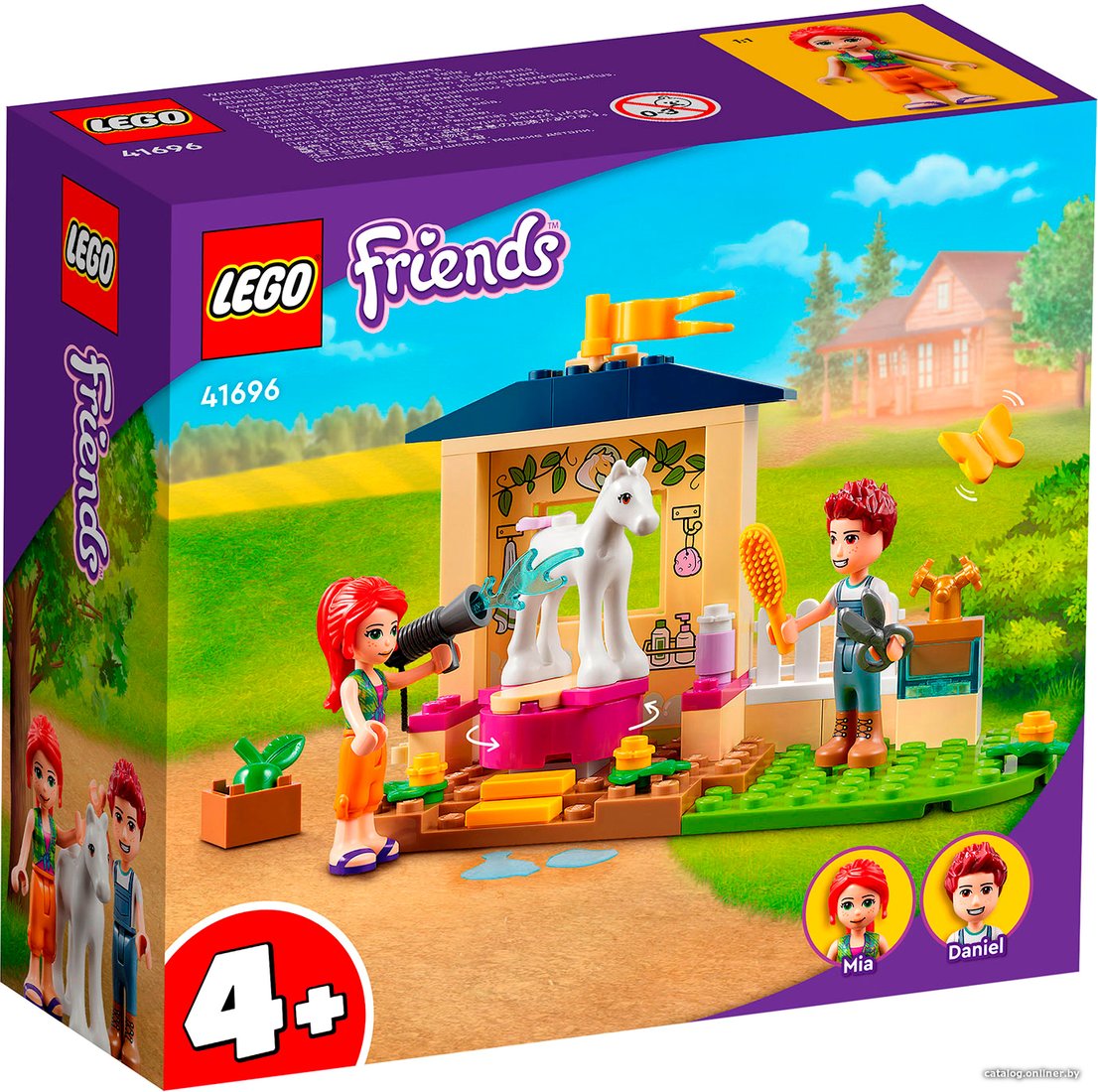 Конструктор LEGO Friends 41696 Конюшня для мытья пони
