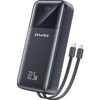 Внешний аккумулятор Awei P107K 20000mAh (черный)
