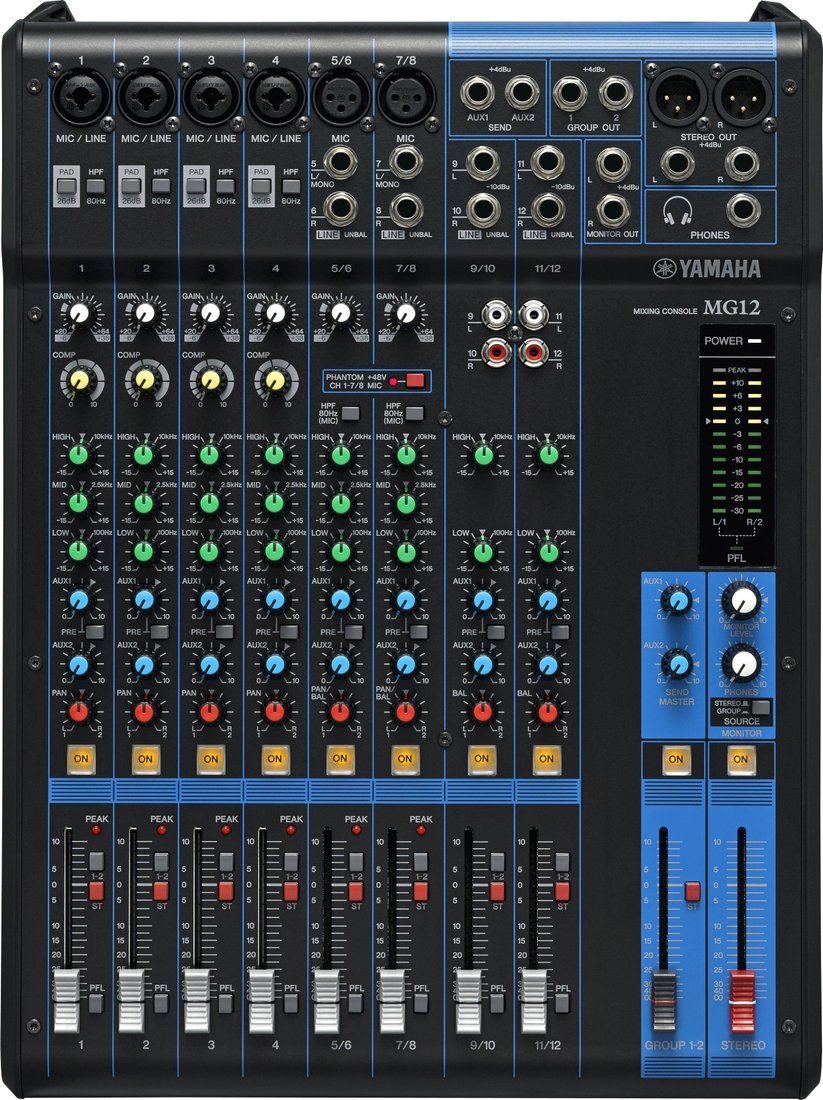 

Микшерный пульт Yamaha MG-12