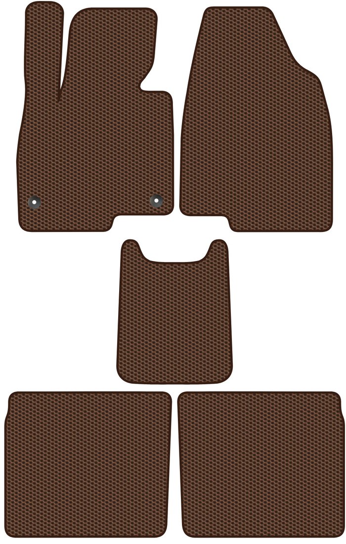 

Комплект ковриков для авто Alicosta FAW T99 I (suv / SUV) 2019 - 2022 (коричневый, сота)