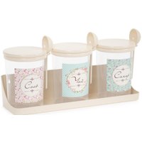 Набор емкостей Альтернатива Ассорти М8684 (бежевый)