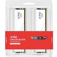 Оперативная память ADATA XPG Lancer Blade RGB 2x16ГБ DDR5 6400 МГц AX5U6400C3216G-DTLABRWH