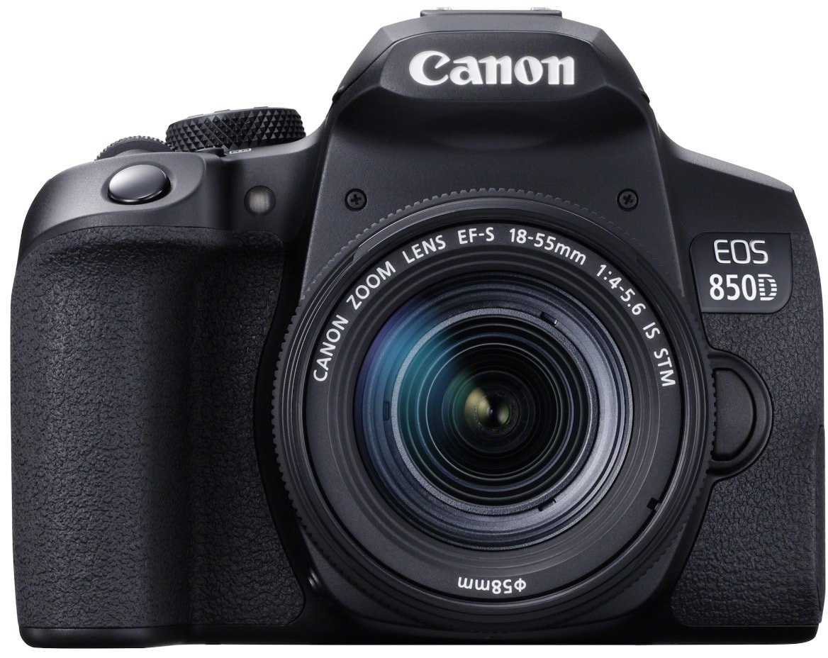 

Зеркальный фотоаппарат Canon EOS 850D Kit 18-55mm f/4-5.6 IS STM