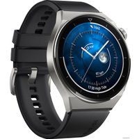 Умные часы Huawei Watch GT 3 Pro Titanium 46 мм (серый/черный)