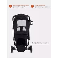Коляска прогулочная «книга» Rant MOWbaby Smart 2023 MB101 (black)