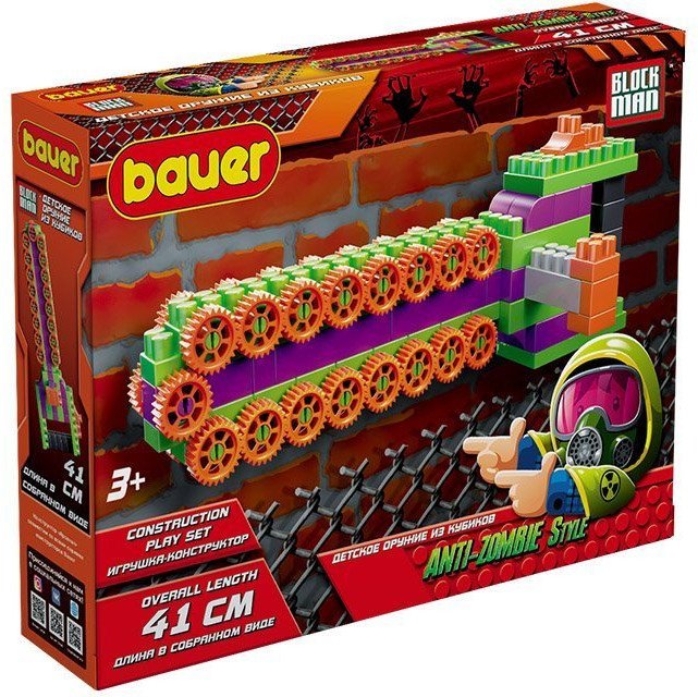 

Конструктор Bauer Бензопила Зомби 880