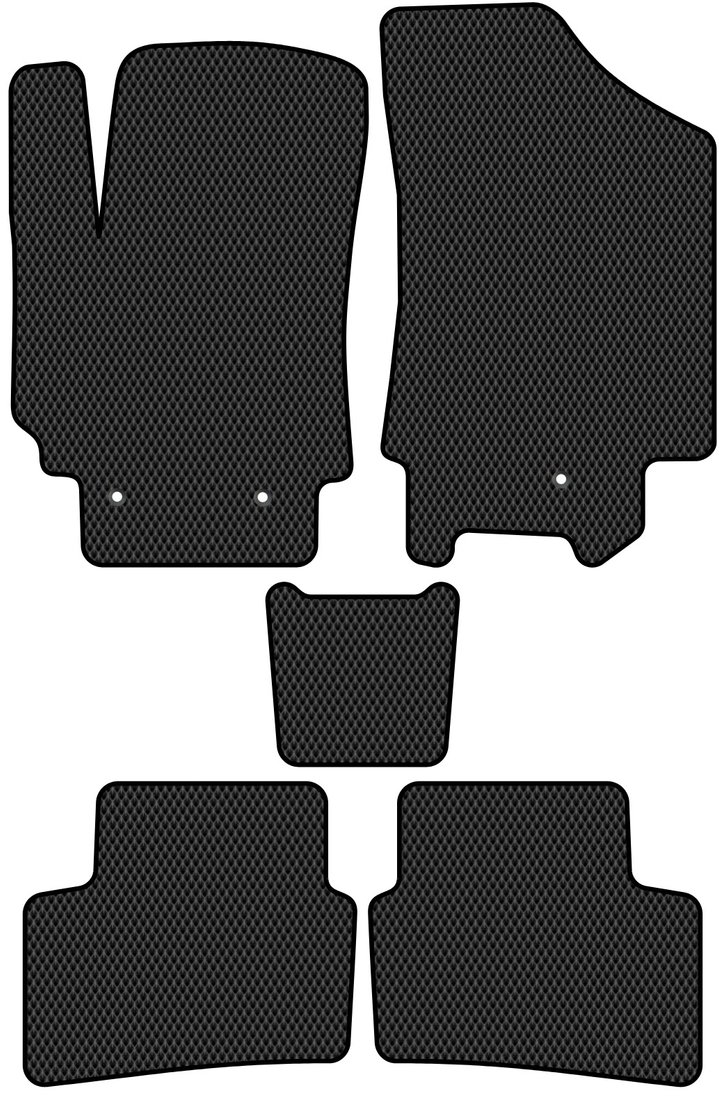 

Комплект ковриков для авто Alicosta Hyundai Creta I (suv / GS) 2015 - Н.В. (черный, ромб)