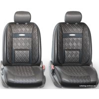 Комплект чехлов для сидений Autoprofi Comfort COM-1105GP (черный)