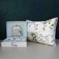 Евро комплект постельного белья TAC Sandra CK 60306015 (V01-экру ранфорс)