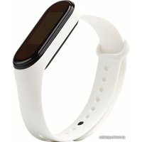 Ремешок KST силиконовый для Xiaomi Mi Smart Band 5/6 (белый)