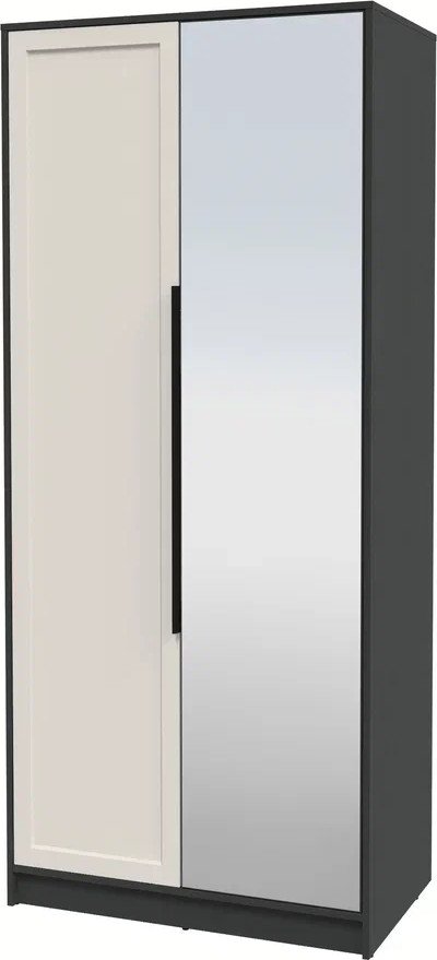 

Шкаф распашной Интерлиния Концепт Тренд КТ-Ш2(з) (антрацит/кашемир)