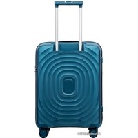 Чемодан-спиннер Puccini Buenos Aires 55 см (бирюзовый)
