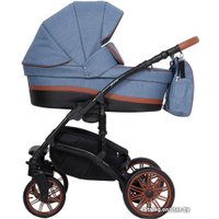 Универсальная коляска Riko Piano (3 в 1, 05 denim)