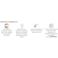 Чулки компрессионные Venoteks 2R236 2 кл.к. (L, белый)