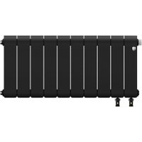 Биметаллический радиатор Royal Thermo Infinity 300 Noir Sable VR80 - 10 секций