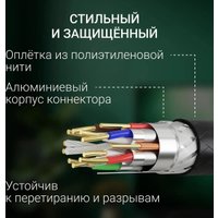 Кабель Digma D-HDMI-2FF-V2.1-5M (5 м, черный)