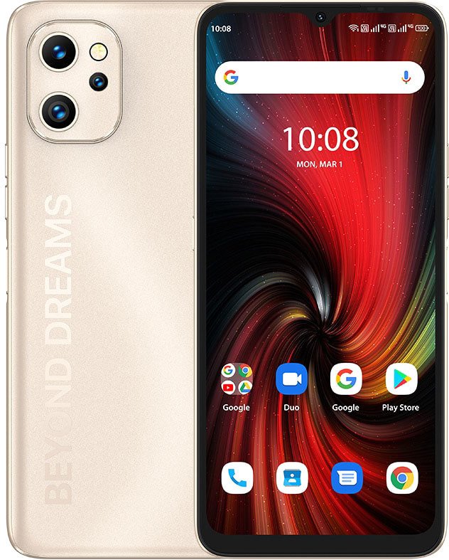 

Телефон Umidigi F3 5G 8GB/128GB (золотистый)