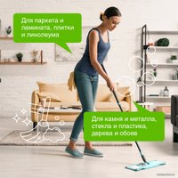 Средство для напольных покрытий Synergetic универсальное, антибактериальное 1 л