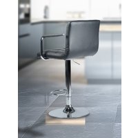 Стул Mara Kempt Chrome PU (черный)