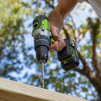 Ударная дрель-шуруповерт Greenworks GD24DD60 3704107CUB (с 1-им АКБ)