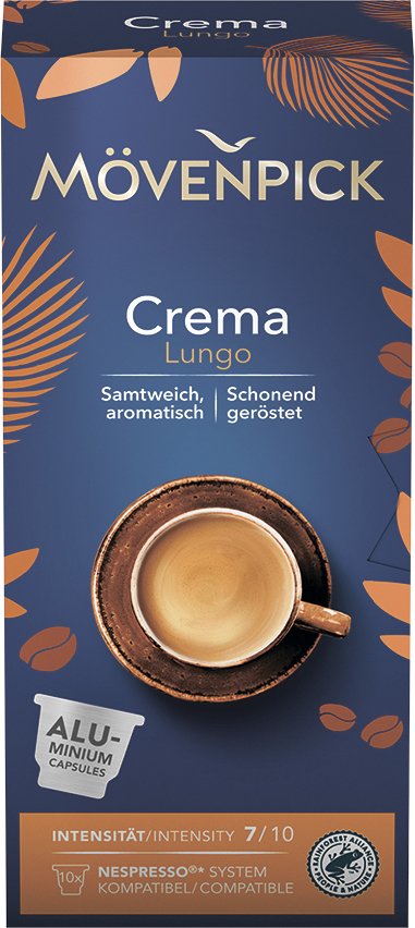 

Кофе в капсулах Movenpick Crema Lungo 10 шт