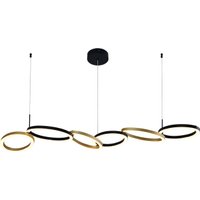 Подвесная люстра Indigo Light Anello 14034/C/6P V000215L (черный)