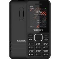 Кнопочный телефон TeXet TM-119 (черный)