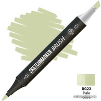 Маркер художественный Sketchmarker Brush Двусторонний BG23 SMB-BG23 (бледно оливковый)