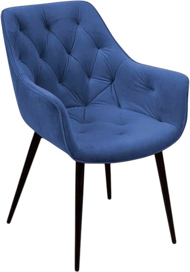 

Стул с подлокотниками Ваш день Archi Barkhat 81 (темно-синий)