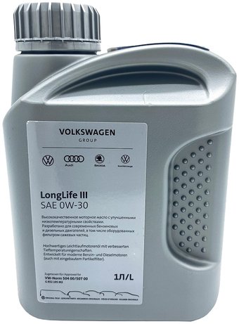 AUDI/Volkswagen Longlife III 5W-30 1л GR52195M2