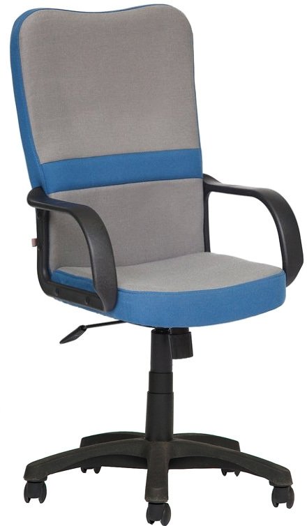 

Офисное кресло TetChair CH 757 (серый/синий)