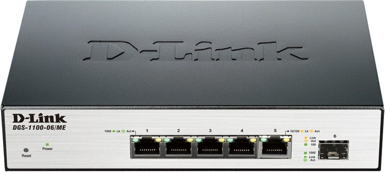 

Настраиваемый коммутатор D-Link DGS-1100-06/ME/A1A