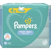 Влажные салфетки Pampers Fresh Clean (4x52 шт)
