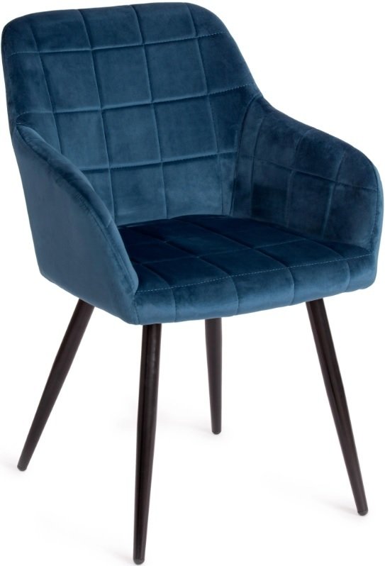 

Стул с подлокотниками TetChair Beata mod. 8266 (синий G062-48/черный)