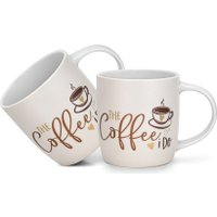 Набор кружек Fissman The Coffee I Do 3710 (2шт)