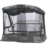 Москитная сетка МебельСад АМС эконом 220x145x175 см (черно-серый)